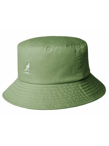 Kangol Washed Bucket - Oil Green